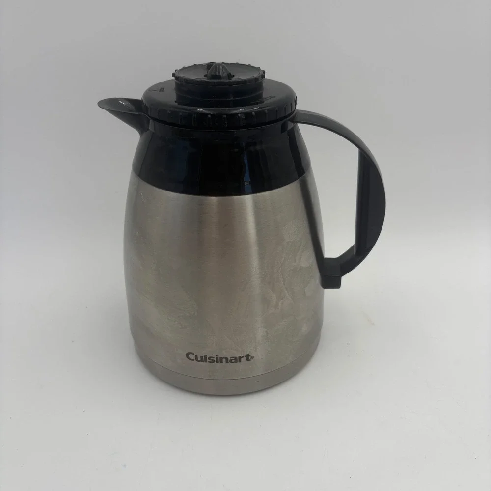 Cuisinart Coffee Maker 12 Cup Black Excellent DTC-975BKN Thermal Carafe